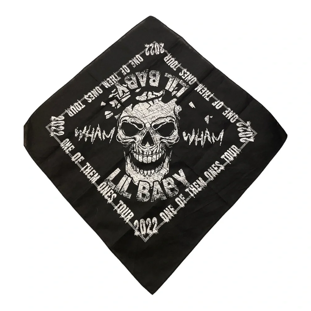 2022 Lil Baby One Of Them Tours Official Concert Tour Bandanna